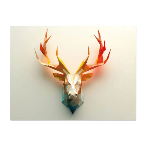 Tischset Modern Antlers