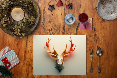 Tischset Modern Antlers