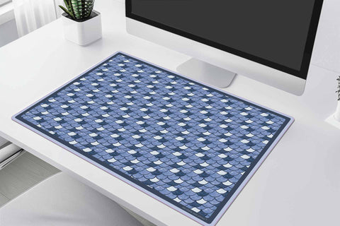 Tapis de bureau Deep Blue Fish