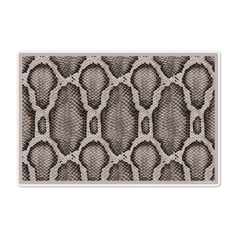 Desk Mat Python Beige