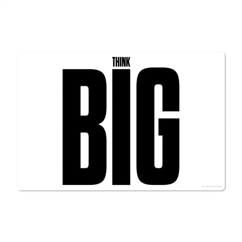 Tapis de bureau Think Big