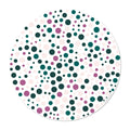 round vinyl placemats featuring a colorful polka dot pattern, reflecting the current trend for this playful and vibrant design, 6 different designs for a colorful table, made in Europe, easy to clean