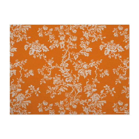 Placemat Orange Pattern