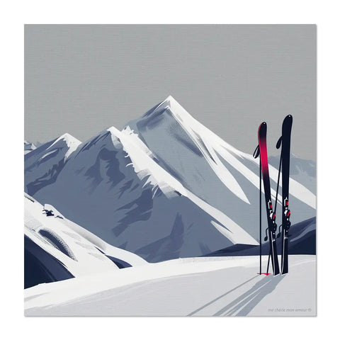 Dessous de plat Ski