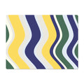 Elevate your dining decor with our vinyl placemats featuring a colorful mix of waves colors. Designed in Germany, these placemats are not just functional but a stunning addition to your table. With a harmonious blend of colors, they effortlessly mix patterns, adding a touch of elegance