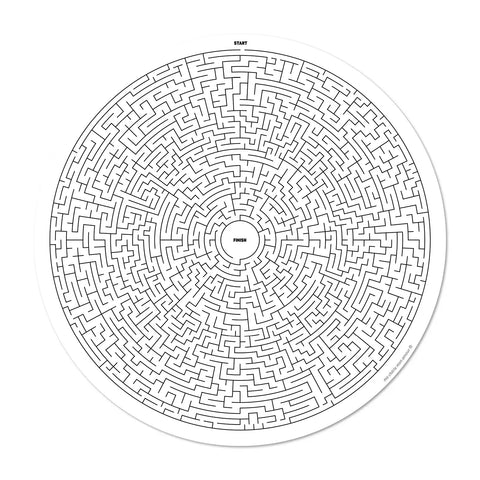 Placemat Maze