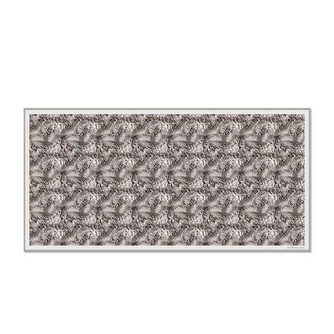 Tapis Python Silver