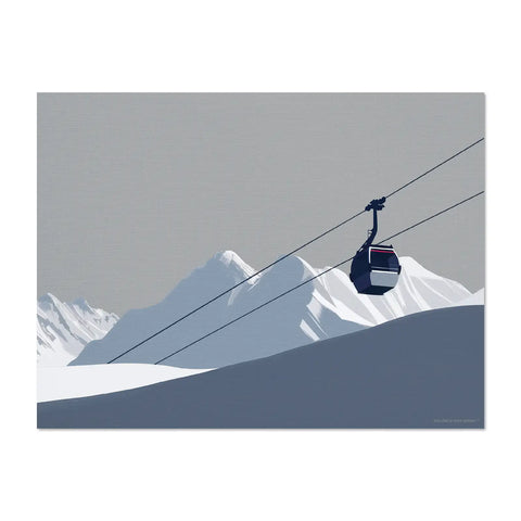 Tischset Cable Car