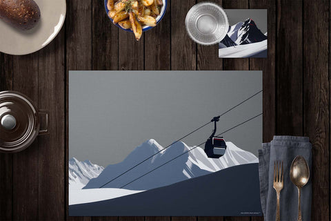 Placemat Cable Car