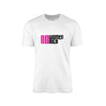 Unisex white t-shirt from the International Women's Rights Day collection with the message NO Women Men in black and magenta font. Fitted 100% cotton T-shirt with a strong feminist message to contribute to the fight for gender equality. Expressing your convictions is already a first step in this fight and in a stylish way.