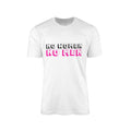 Unisex white t-shirt from the International Women's Rights Day collection with the message NO Women NO Men in black and magenta font. Fitted 100% cotton T-shirt with a strong feminist message to contribute to the fight for gender equality. Expressing your convictions is already a first step in this fight and stylish.