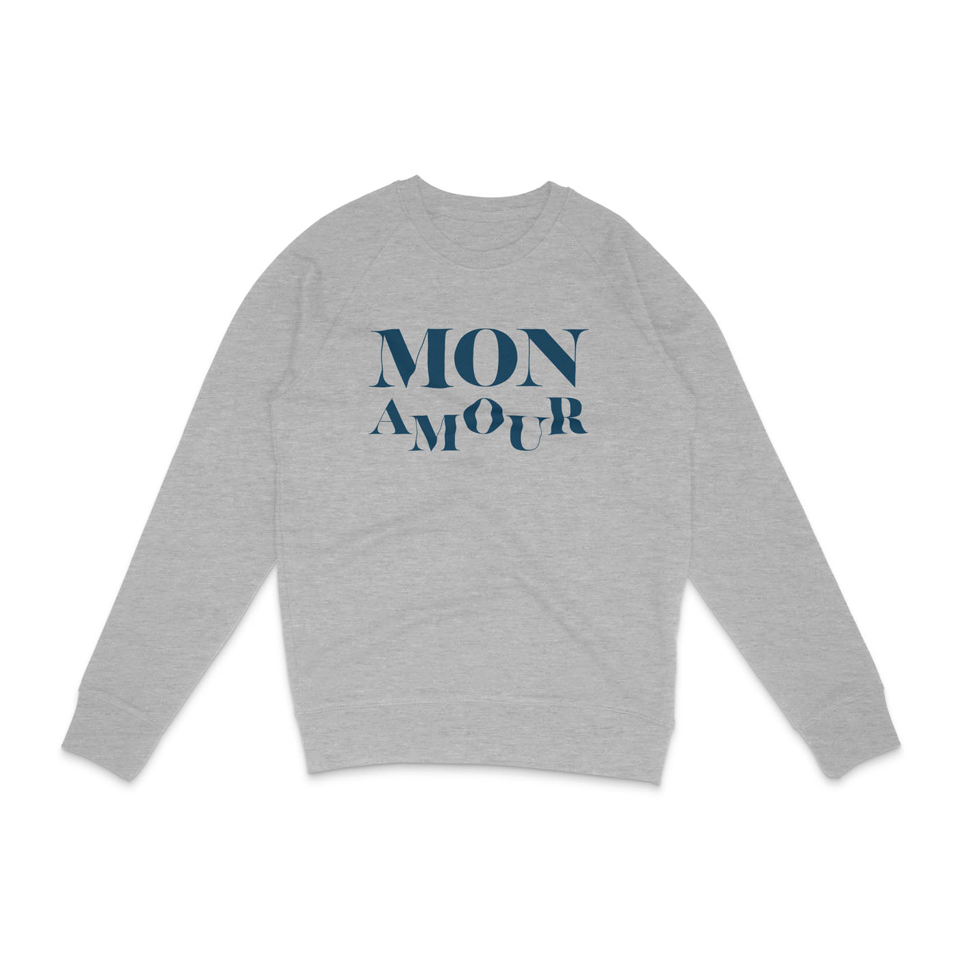 Sweatshirt Unisex Mon Amour ma cherie mon amour